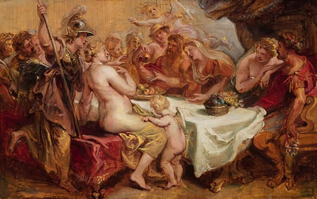 ペーレウスとテティスの結婚式（黄金のリンゴ）