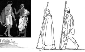 オデュッセウスの息子テレマコスの旅立ち［オデュッセイア第２歌 後編］