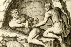 メネラオスのエジプト漂流談：海神プロテウスを捕える！［オデュッセイア第４歌 番外］