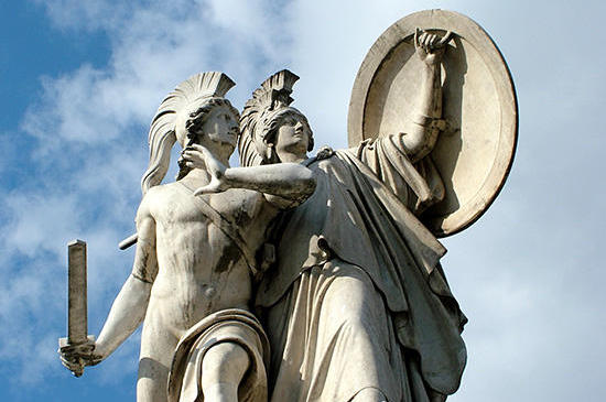 ディオメデスとアテナ
