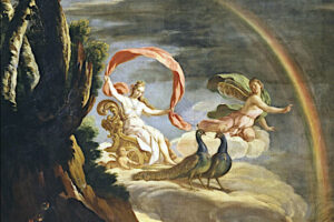 虹の女神イリスはヘラの忠実な使い。ゼウスの命でステュクス河へ