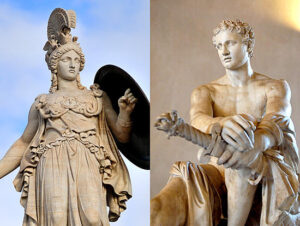 神々の戦い：アテナvsアレス［イリアス第21歌 後編］