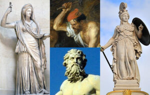 ゼウス、神々の参戦を許す［イリアス第20歌 前編］