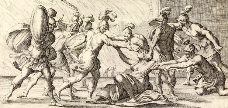 小アイアスの暴行