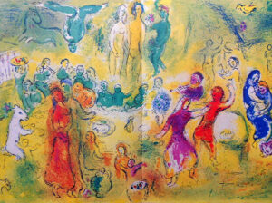 ダフニスとクロエー［巻４］大団円③結婚［シャガール］