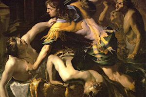 供養する女たち③  母と姦夫を殺すオレステスと復讐の女神