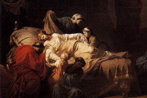 アルケスティス② 友ヘラクレスをもてなしたアドメトス、父母ペレスを罵る!