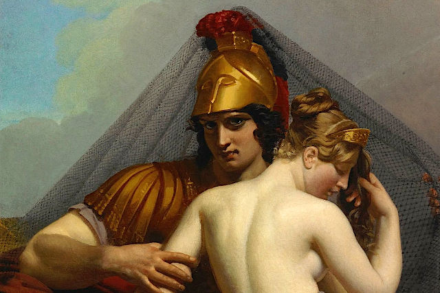 アレスと愛の女神アフロディテ